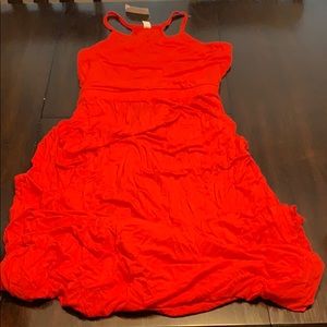 Racer back tank maxi dress